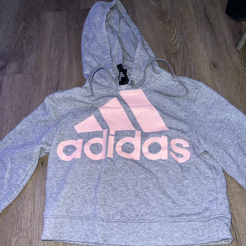 adidas cropped hoodie